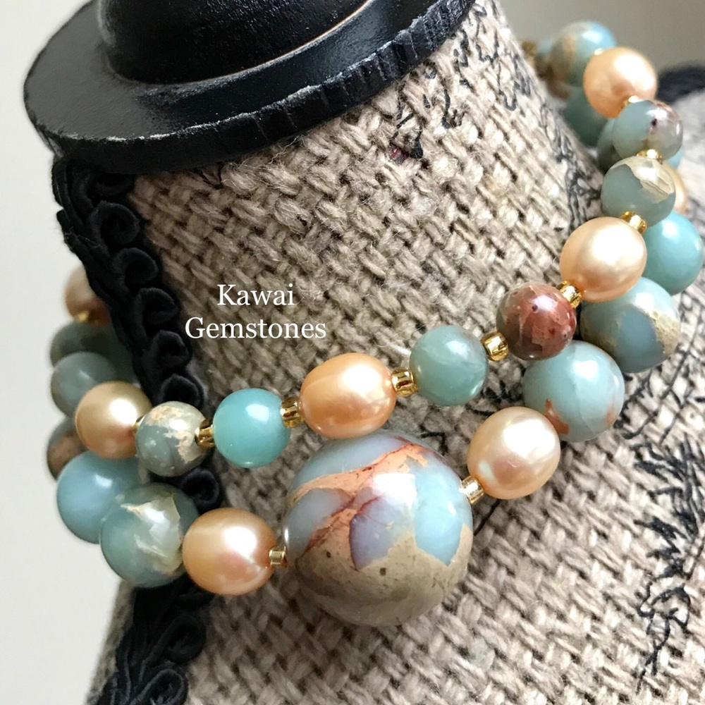 ✨Opulent Aqua Terra Jasper ✨Bracelet✨